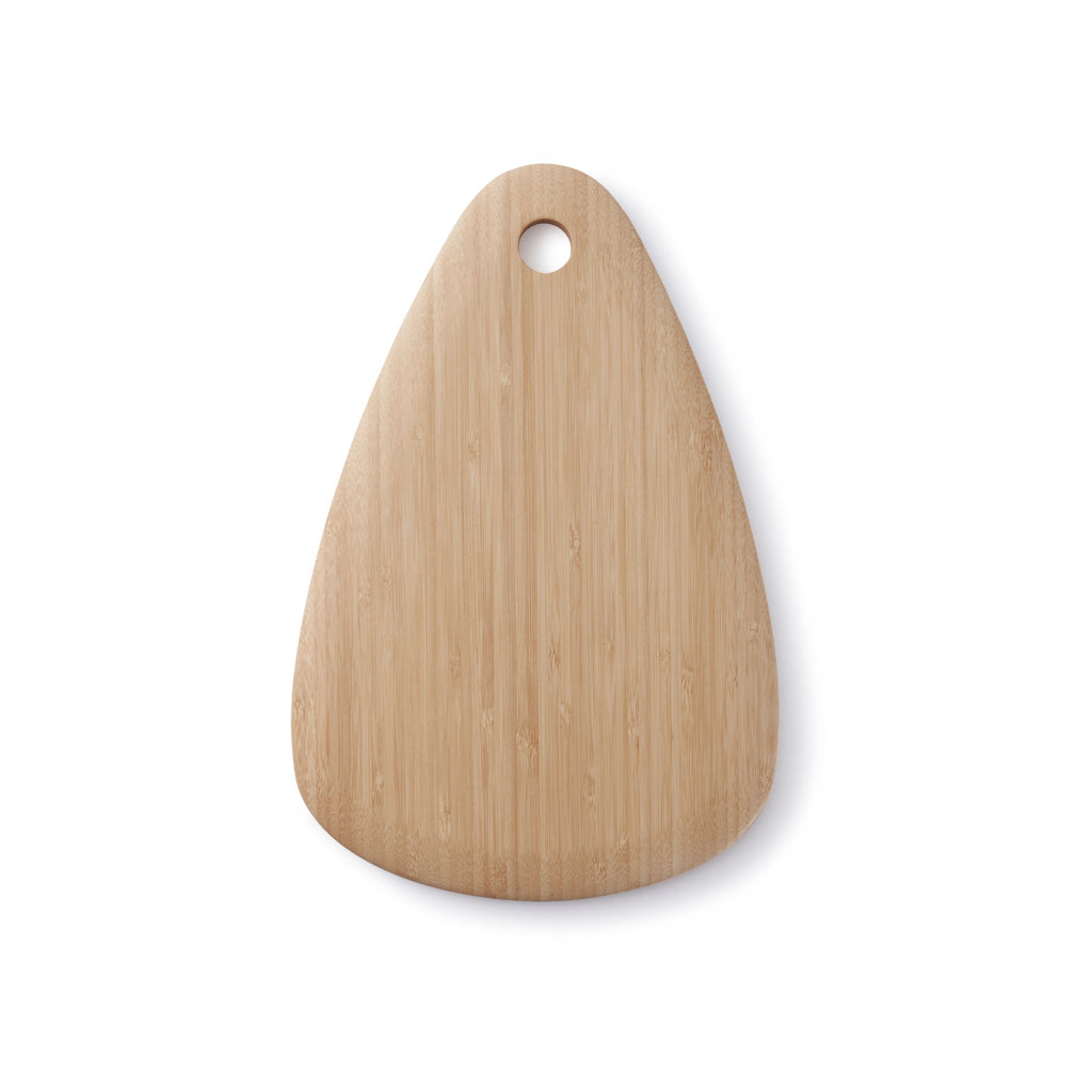 Artisan Droplet cutting board with cotton tie removed