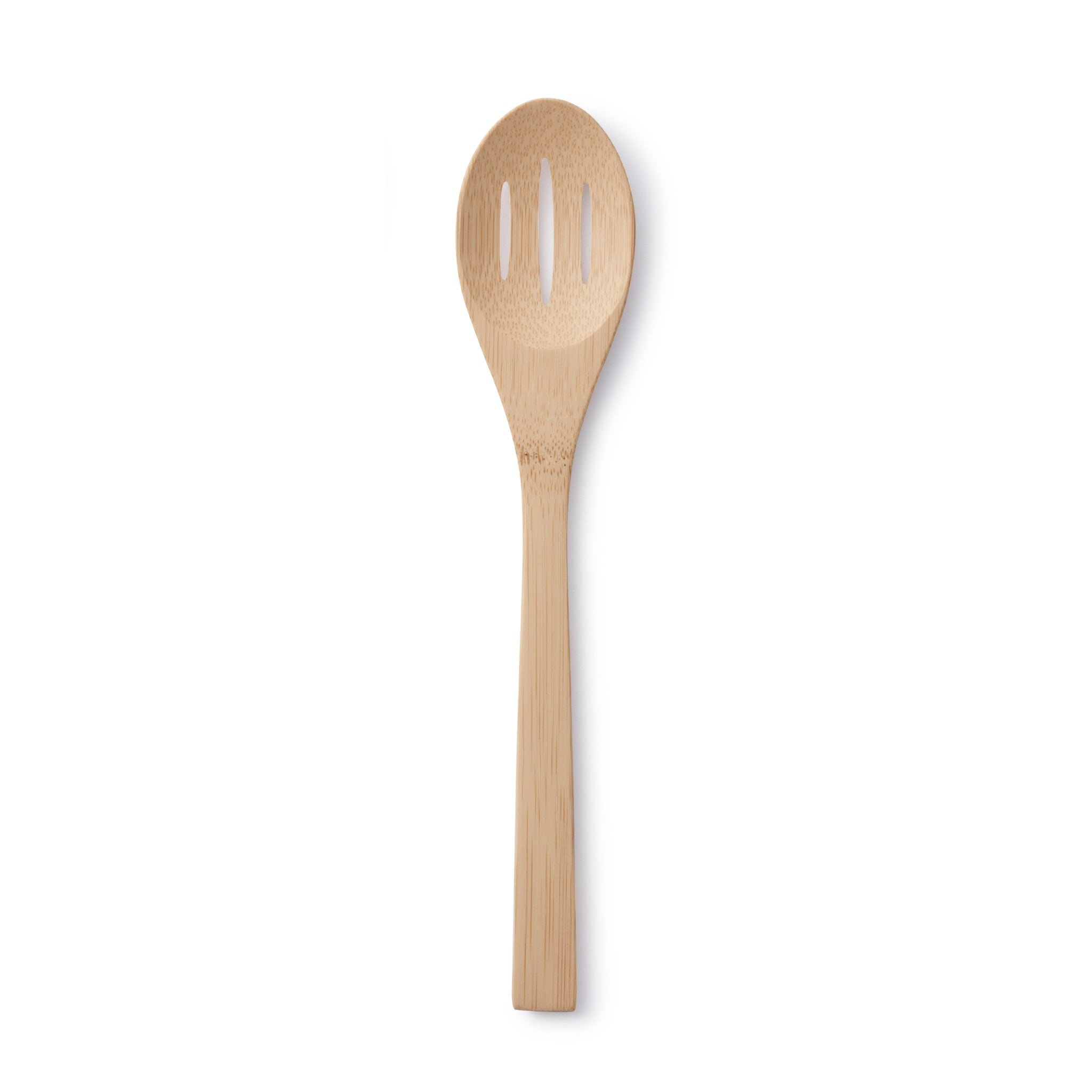 Bamboo Slotted Spoon Bamboo Utensils & Flatware bambu