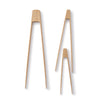 Set of 3 Bamboo Tongs includes one each Large, Small and Tiny Tongs.