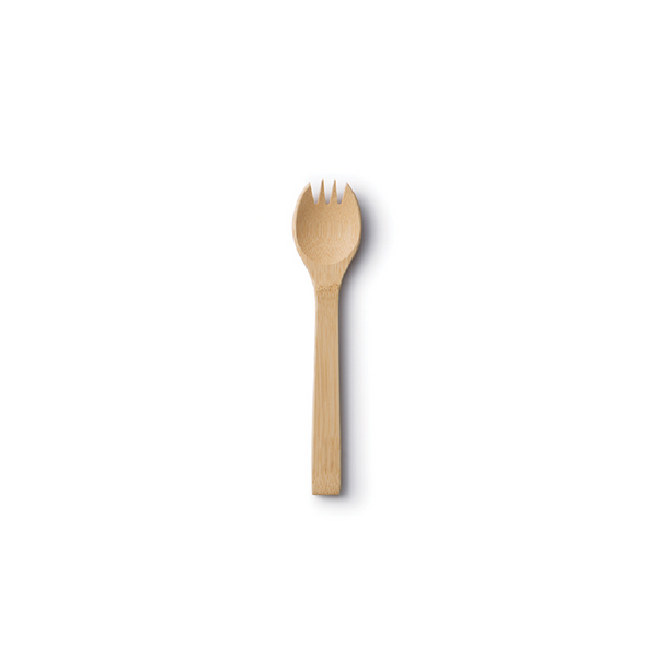Large Spork with handle from bambu.