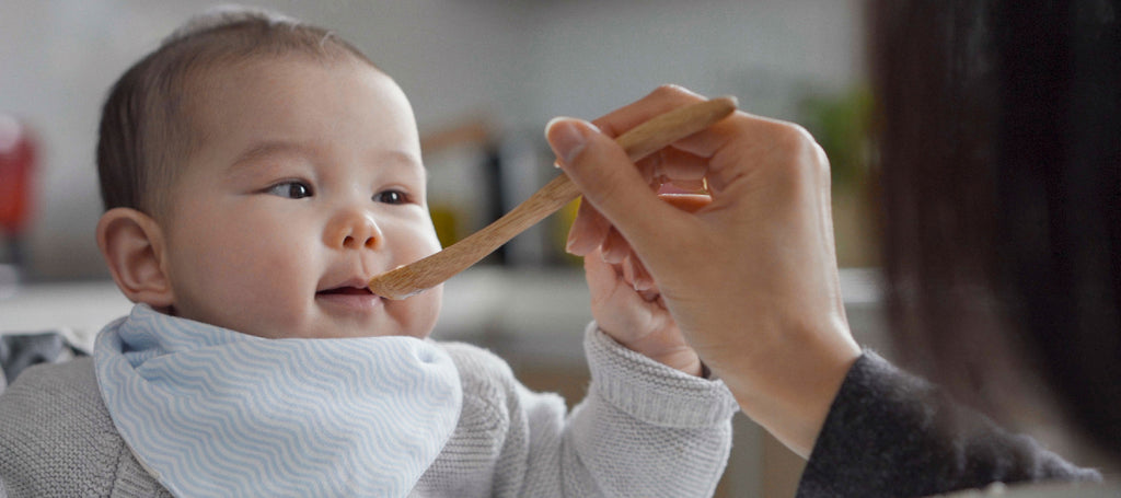 Happy Tummies Baby Utensils: Soft, Safe and Easy to Use for Self-Feedi –  BEBABOO_KIDS